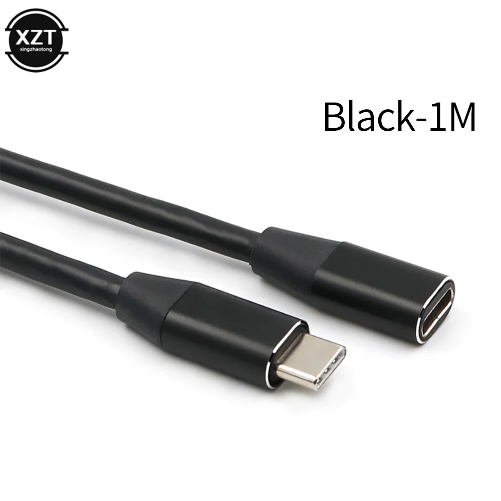 Кабель-удлинитель USB Type-C штырь-гнездо 1 м | Электроника