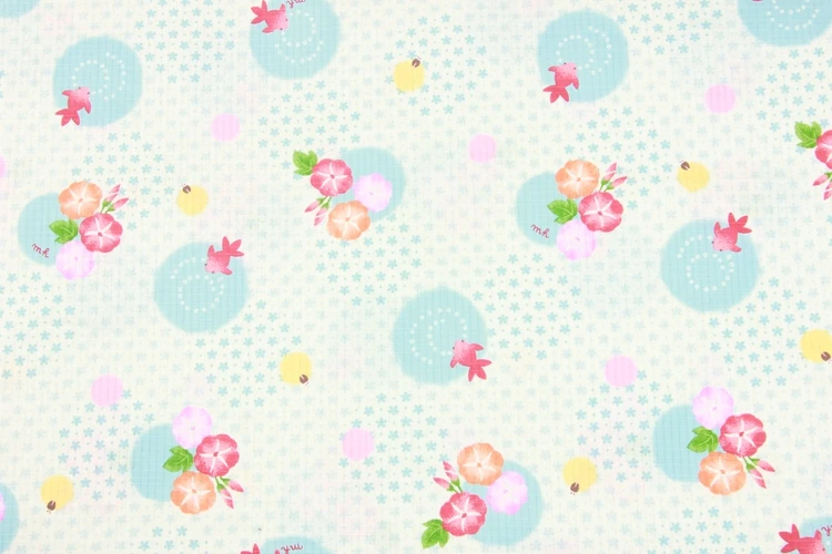 110*100 см японская Золотая рыбка Сакура искусственный материал ручной работы