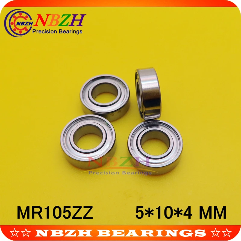 MR105 MR105ZZ MR105RS 2Z SMR105ZZ SMR105 2RS ZZ RS RZ 2RZ радиальные шарикоподшипники 5x10x4 мм Высокое