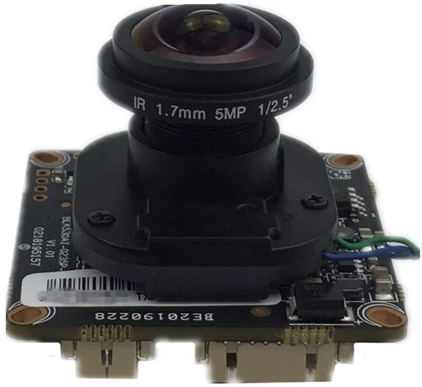 Плата модуля ip-камеры Panorama 4.0MP 3.0MP 2560*1440 с объективом рыбий глаз XM530+ SC5239 H.265 38*38 CMOS Onvif CMS XMEYE