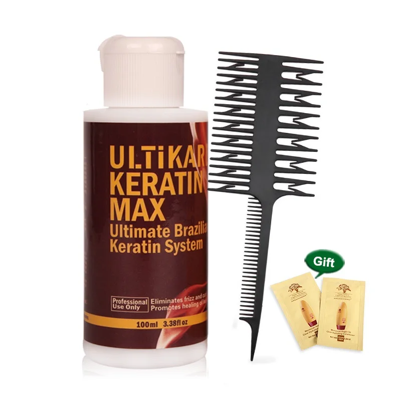 

For All Kind of Damaged Hair Brazilian Chocolate Keratin Treatment 100ml 4 Formaldehyde Content Care Products