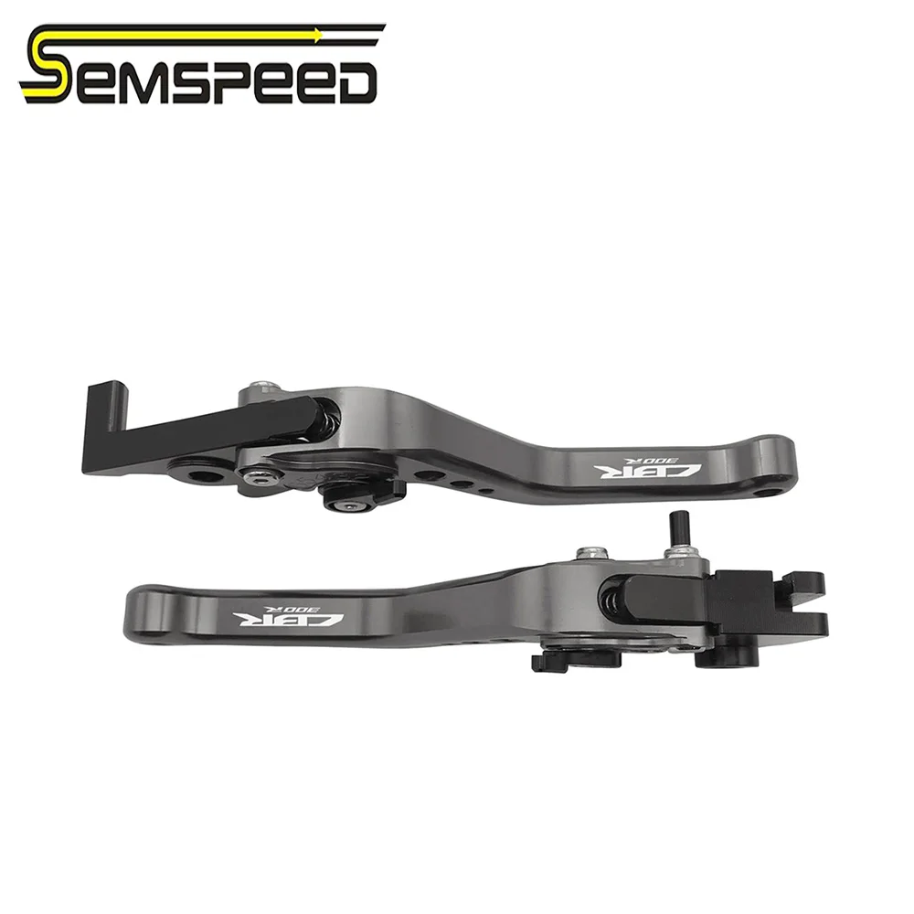 SEMSPEED CBR300R логотип мотоцикла с ЧПУ Короткие Рычаги Тормозная система сцепления