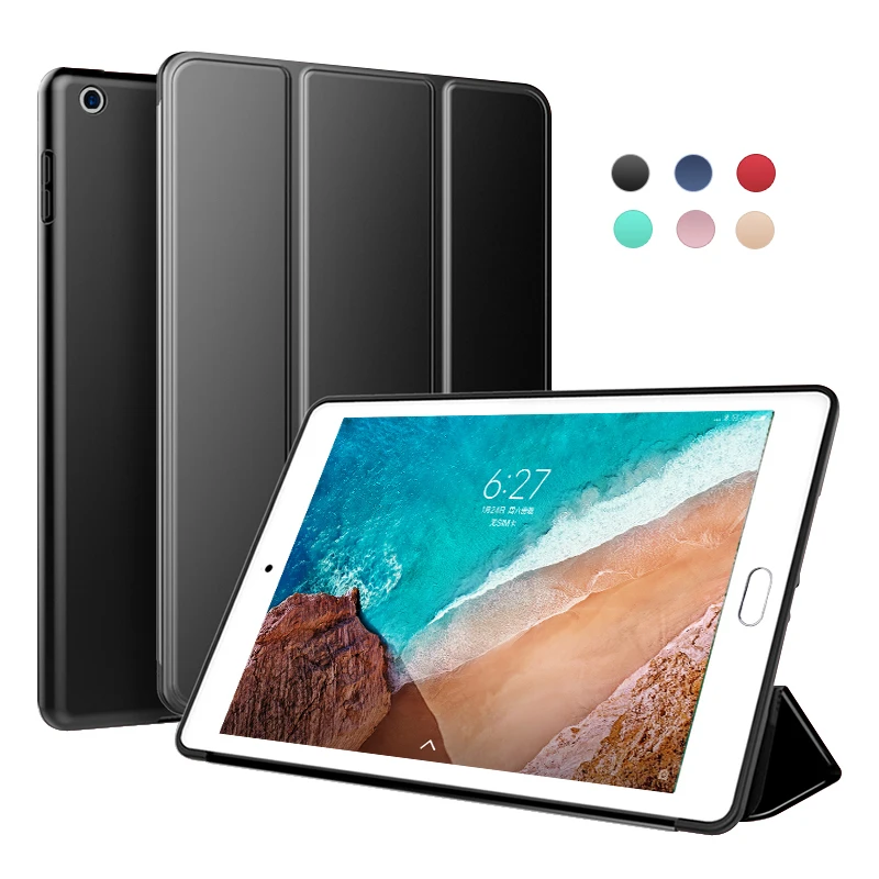 

Чехол-накладка для Xiaomi Mi Pad 4 Plus, мягкий, силиконовый, с подставкой