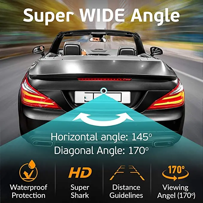 

Backup Reverse Dynamic Line Rear View Camera for Mercedes Benz W204 W212 W221 S Class Night Vision HD CCD 170 Degree