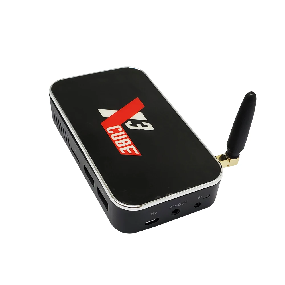 ТВ приставка Ugoos X3 Cube на Android Amlogic S905x3 LPDDR4 2 ГБ 16 4G Wi Fi LAN RJ45 1000 м 4k HD Cube|ТВ-приставки и