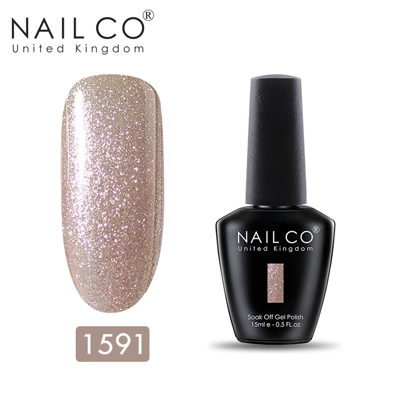 1591 NAILCO УФ светодиодный Гель-лак для ногтей smalto Полупостоянный unghie живопись гель лак Manicura permanente замочить от ногтей Гель-лак художественный - Цвет: 1591