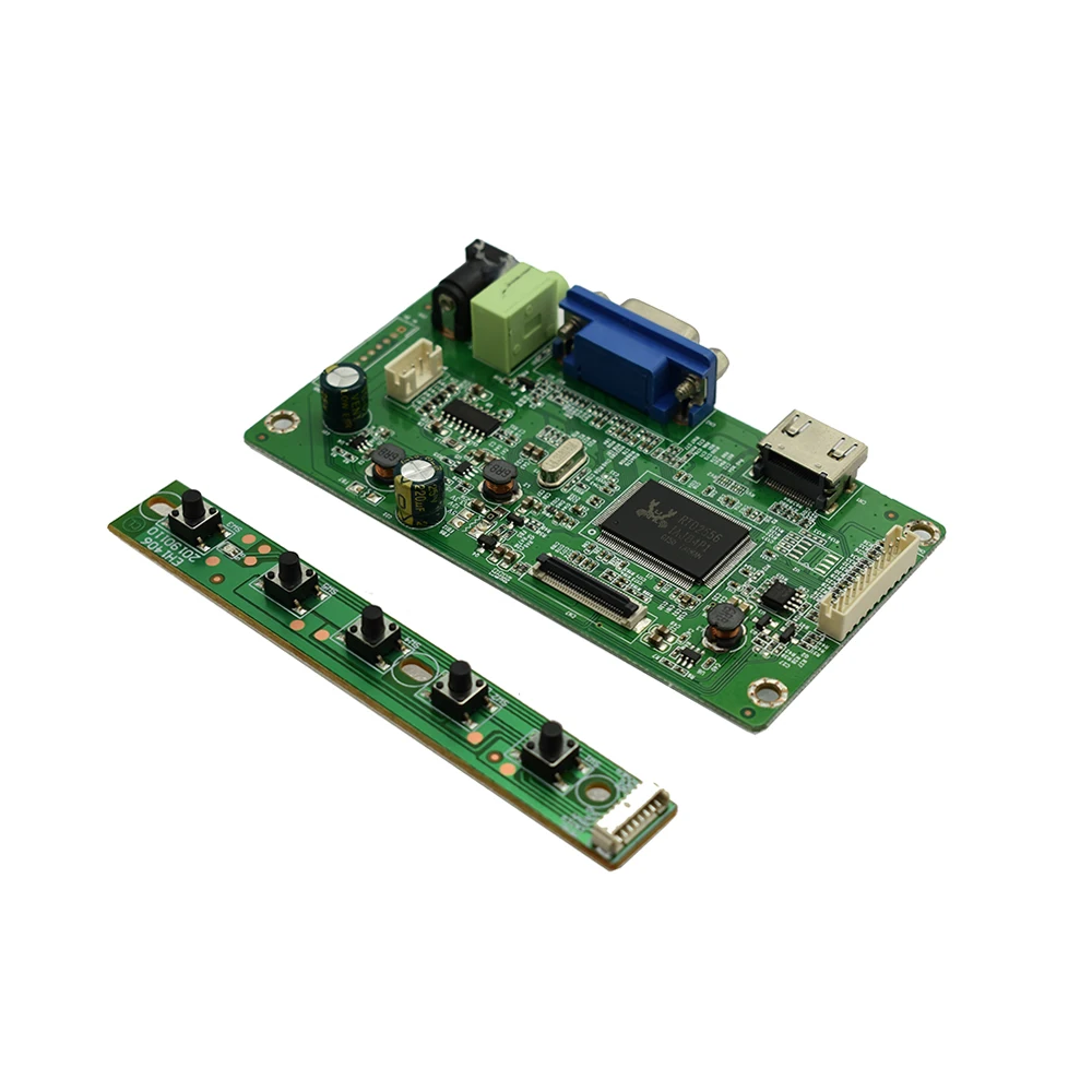 Плата драйвера Lusya HDMI к EDP плата адаптера VGA HD ЖК экрана RTD2550 для NT156WHM N22|Запасные