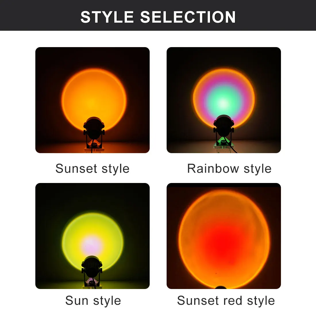 

Rainbow Sunset USB