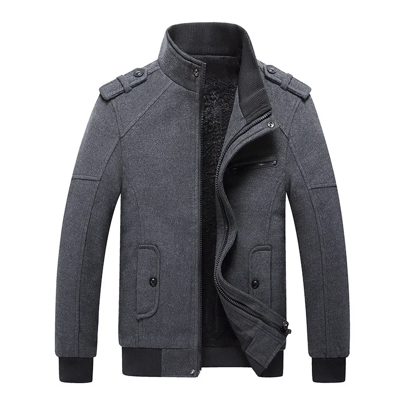 

Новинка Осень 2020, повседневная мужская куртка с воротником-стойкой