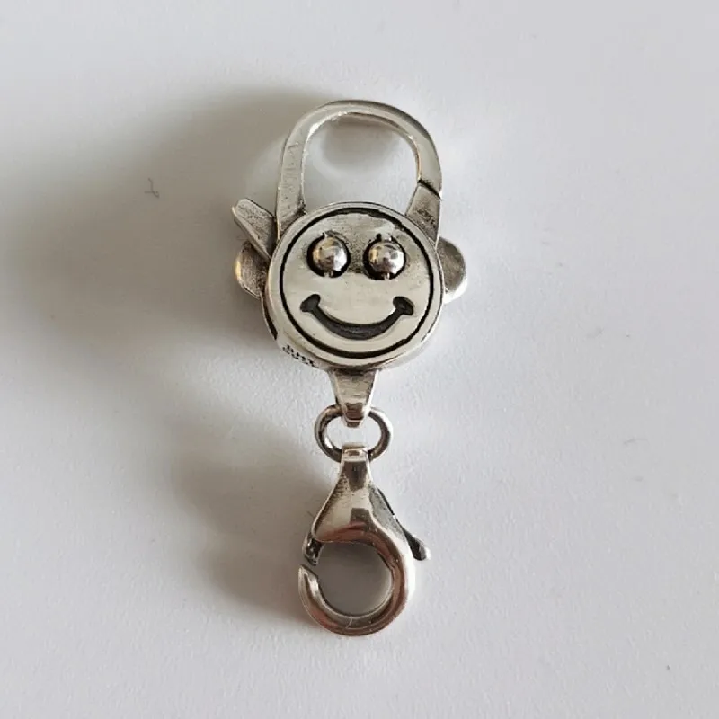 Женские винтажные шармы-замки из серебра 925 пробы с карабином | Украшения и