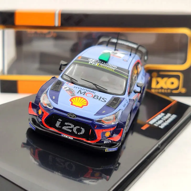IXO 1/43 для H ~ DAI I20 WRC #6 H.PADDON S.MARSHALL 2ND RALLY AUSTRALIA 2018 RAM691 Коллекционная модель автомобиля