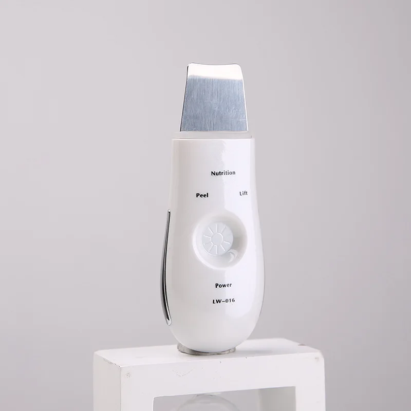 

Ultrasonic Facial Skin Scrubber Ion Deep Face Cleaning Peeling Rechargeable Skin Care Device Beauty Instrument Professional