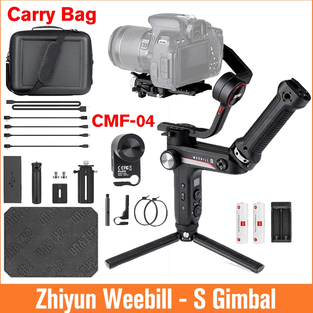 3 осевой Ручной Стабилизатор Zhiyun weeball S для Sony Panasonic LUMIX Nikon Canon DSLR и беззеркальной
