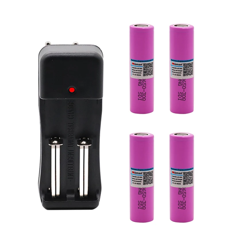100% Новый оригинальный 30Q 3 7 v 3000mah 18650 литиевая аккумуляторная батарея для