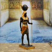 god of war horus souvenir ancient egypt mythology home decoration pharaoh statue guardian resin crafts