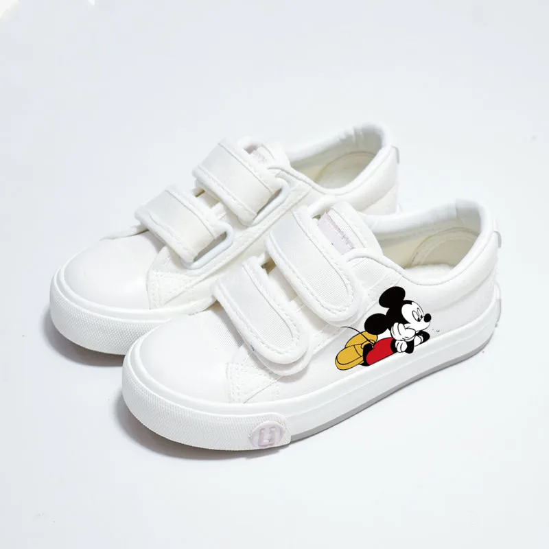 Новые детские дышащие Мультяшные туфли Disney Холодное сердце для девочек