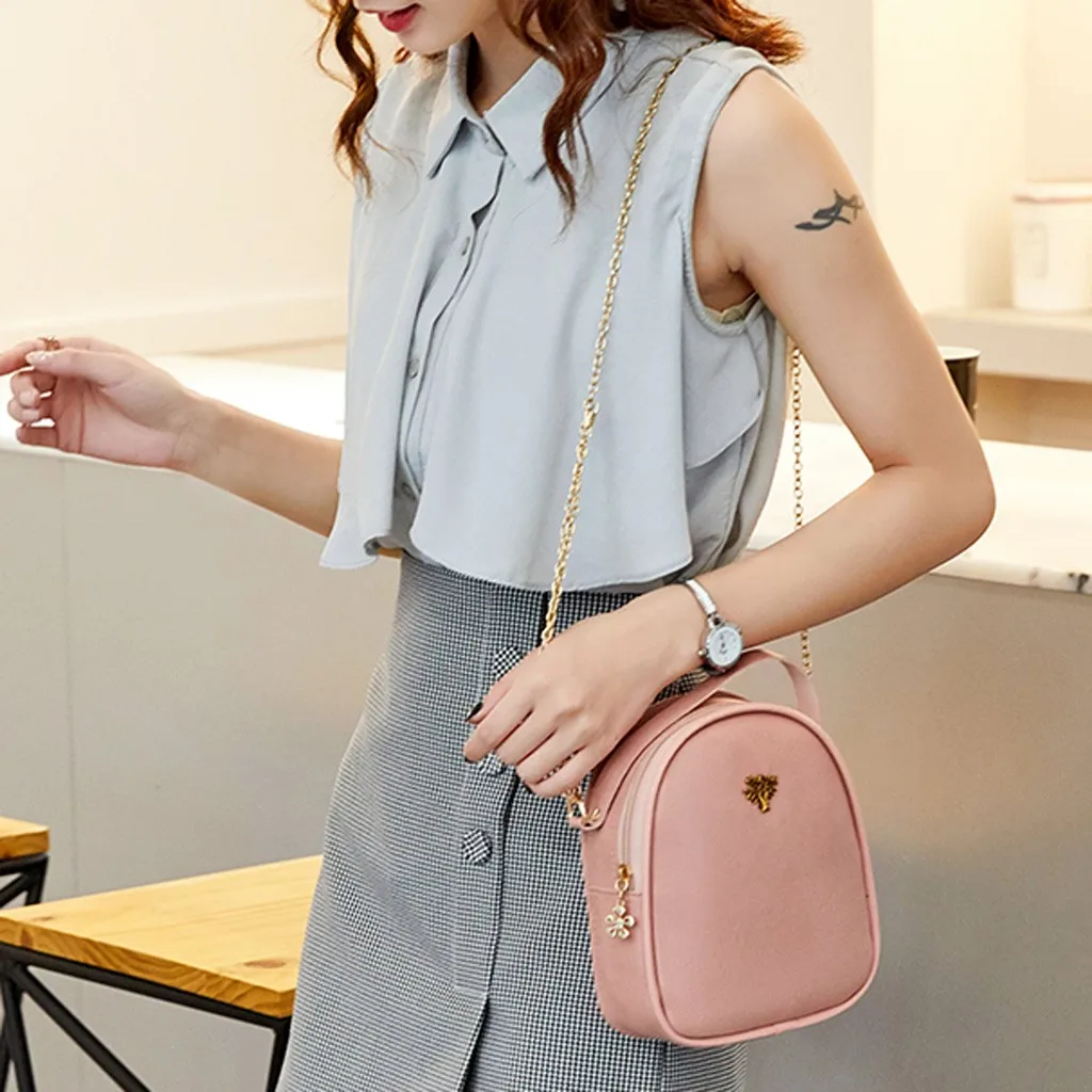 20 # женский маленький рюкзак из искусственной кожи водонепроницаемый новый бренд