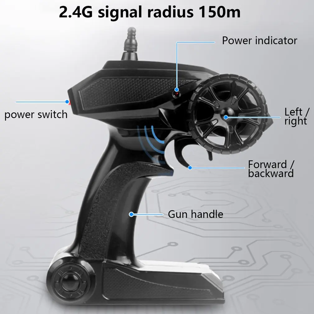 

MN-66 2.4G 4WD Crawler Car Remote Control Off-road Military Vehicle With LED Light Model RTR Toy For Kids Gift