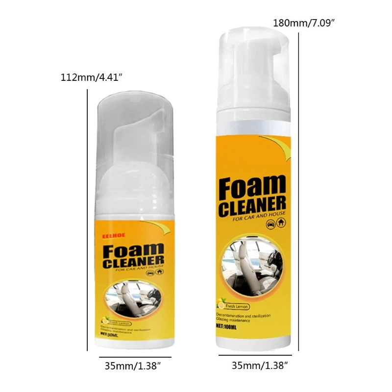 30 мл/100 мл Многоцелевой пенный очиститель стойкость к выцветанию Материал