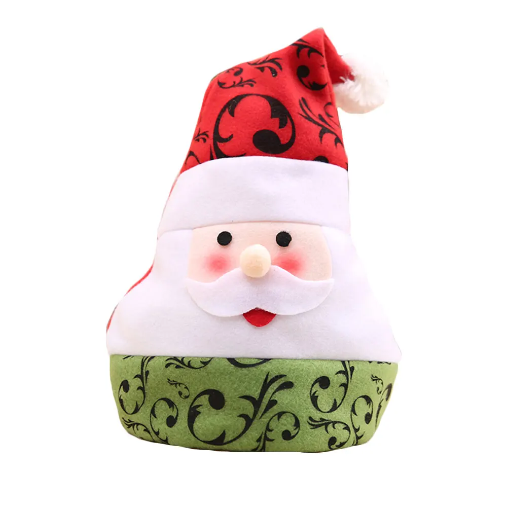 Christmas Hat Santa Claus Snowman Festival Party Home Ornament Decors Decoration | Hats