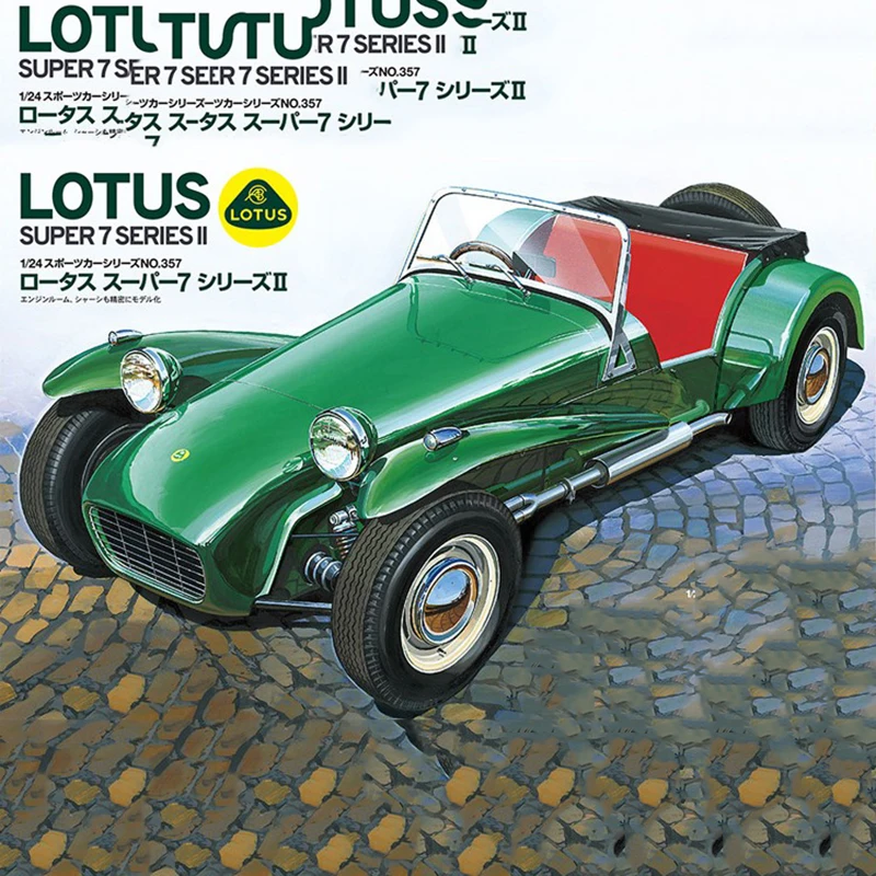 

Модель в сборе 1/24 Lotus Roadster Super 7 Series II 24357