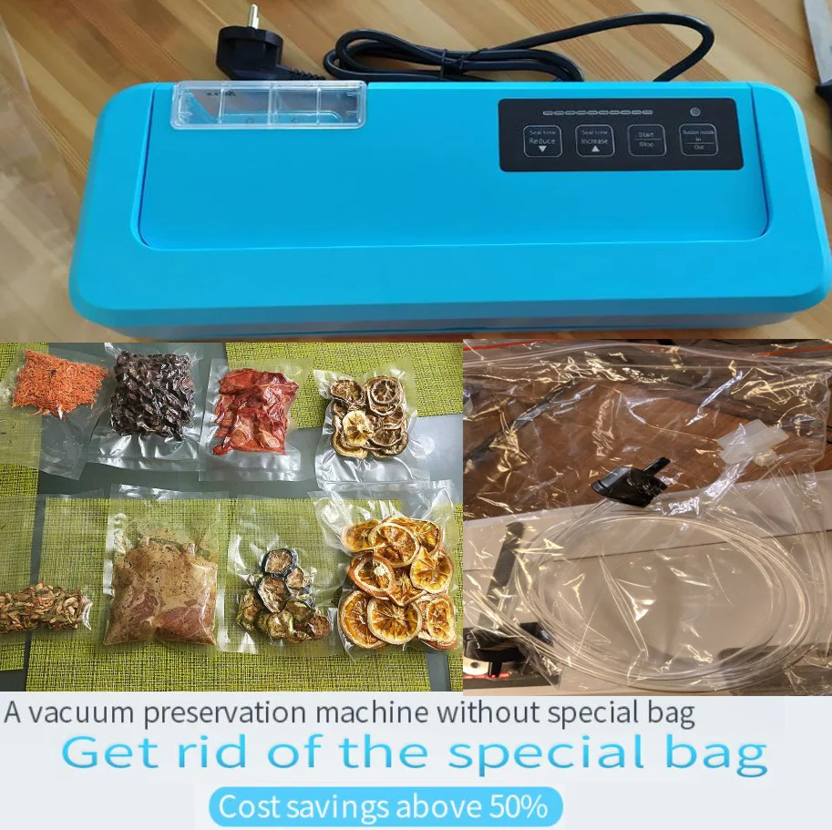 Вакуумная упаковочная машина Three Coloer новая бытовая вакуумная для пищевых