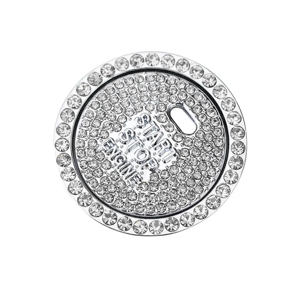 

Adhesive Tape Button Sticker Car Crystal Rhinestones Parts Accessories