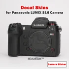 Наклейка для камеры S1 H, Защитная пленка для камеры Panasonic Lumix S1H, Защитная пленка для камеры, наклейка, наклейка, защитная пленка, покрытие
