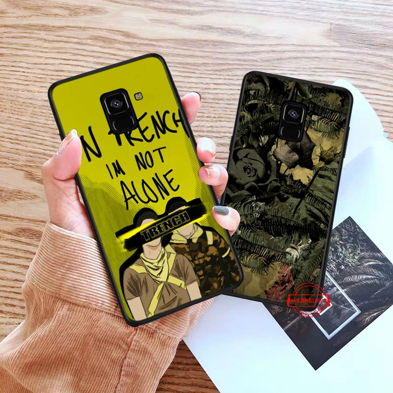 Силиконовый чехол Twenty One Pilots для Samsung A3 A5 A10S A30S A50S A6 Plus 2018 A7 A8 A9 A10 A30 A50 A70 J6 | Мобильные