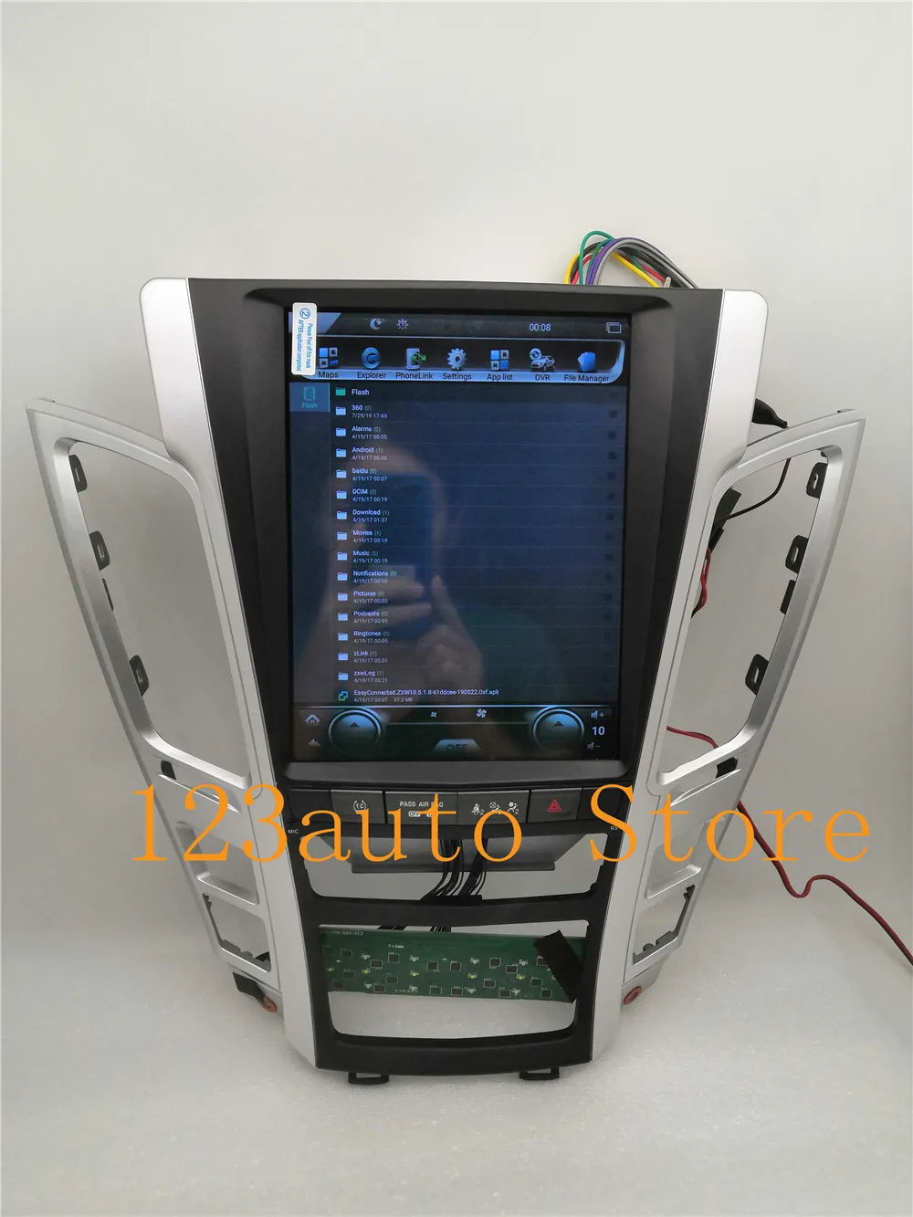 10,4 ''Tesla Стиль Android 8,1 автомобиля DVD gps плеер радио навигации для Cadillac CTS 2007 2008 2009 2010 2011 2012 PX6 carplay