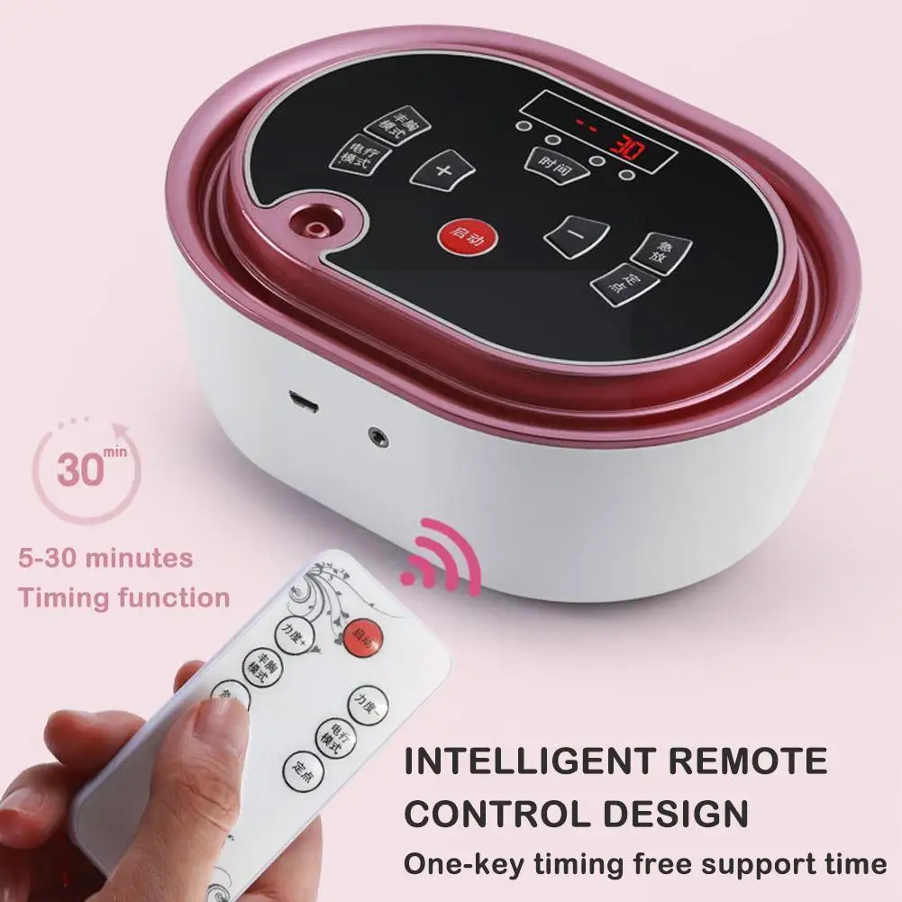 

Electric Massager Micro Current Acupuncture Breast Home Massager Massager Christmas Gift Woman Vibration W4d6