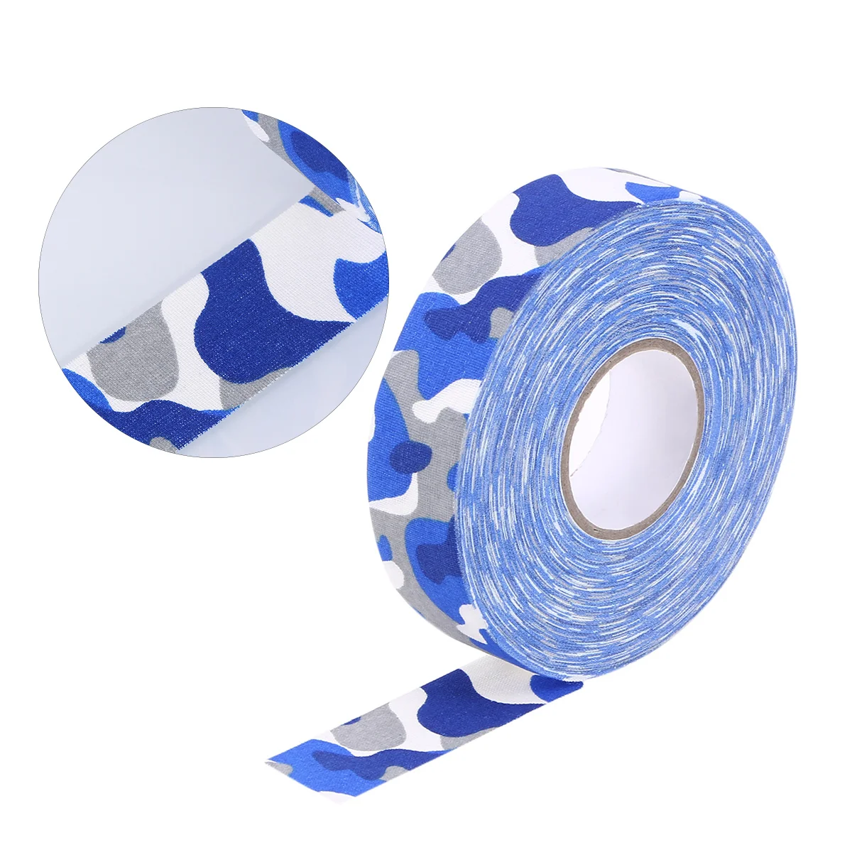 

2.5cmx25m Hockey Stick Tape Camouflage Pattern Sticky Tape Anti-slip Wear-resistant Sports Waterproof Tape Hockey Stick Wrapper