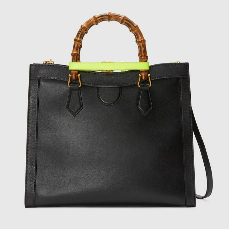 Бамбуковая Наплечная Сумка для женщин с высокой текстурой новинка 2022 модная