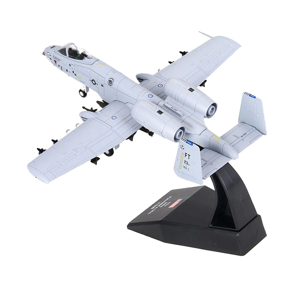 

Модель самолета 1/100 из сплава A-10, литой под давлением, игрушки для декора, подарки, коллекционные товары