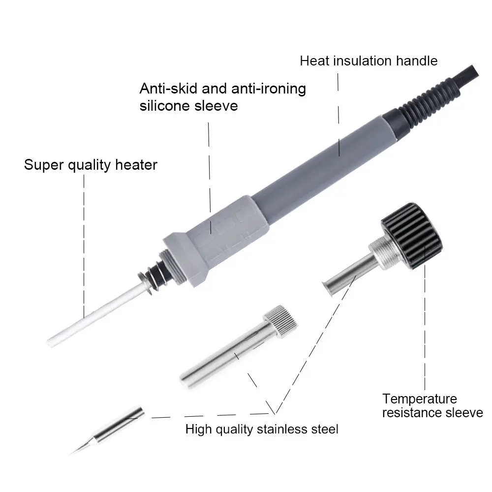 Паяльная станция PJLSW 8878D EU US 2 в 1 SMD двойная цифровая паяльная воздуходувка