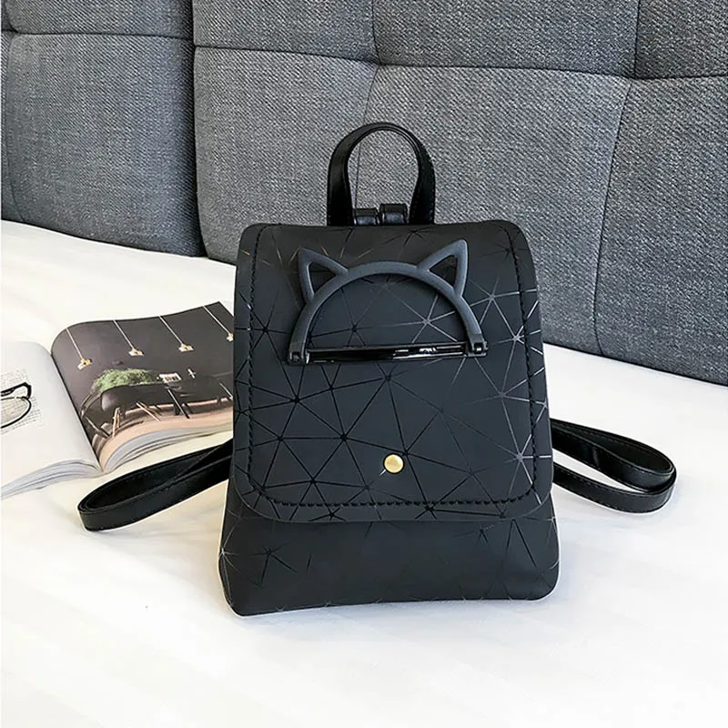 Backpack women's backpack casual PU leather handbag travel bag fashion 19 new ladies HT0617 | Багаж и сумки