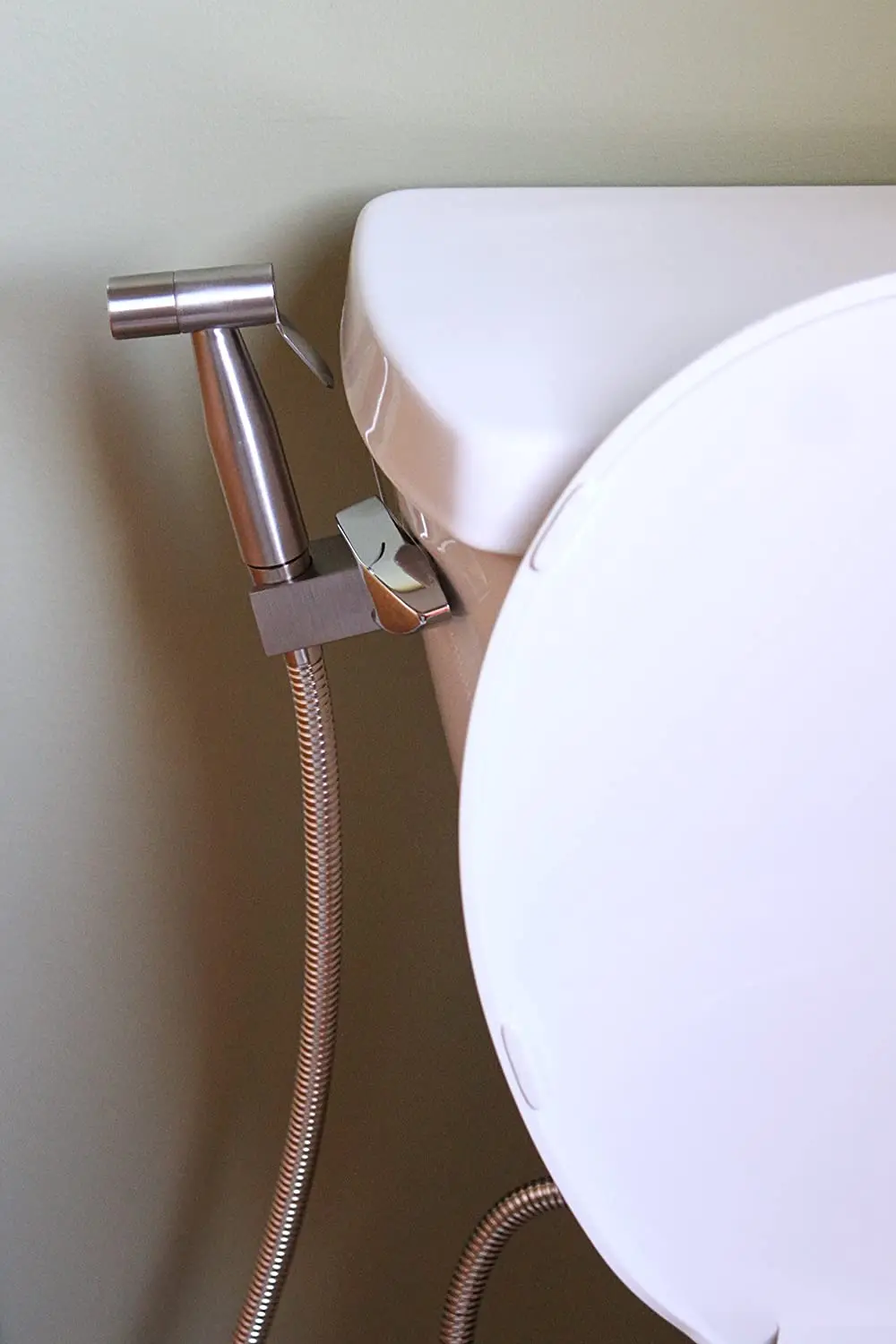 ZhangJi ванная комната прямой Биде Распылитель головка из нержавеющей стали Матовый