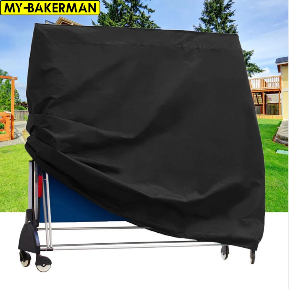 

ping pong table cover Outdoor Sun Shade Cloth Dust Table Tennis Table Table Dust Cover Outdoor Dustproof Garden