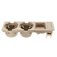 car center console water cup holder beverage bottle holder coin tray for bmw 3 series e46 318i 320i 98 06 51168217953 beige