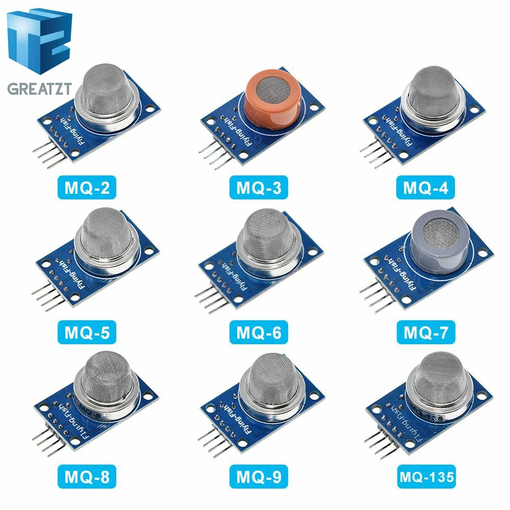 MQ 2 3 4 5 6 7 8 9 135 детектор дыма метана сжиженный газ Сенсор модуль для Arduino Starter DIY