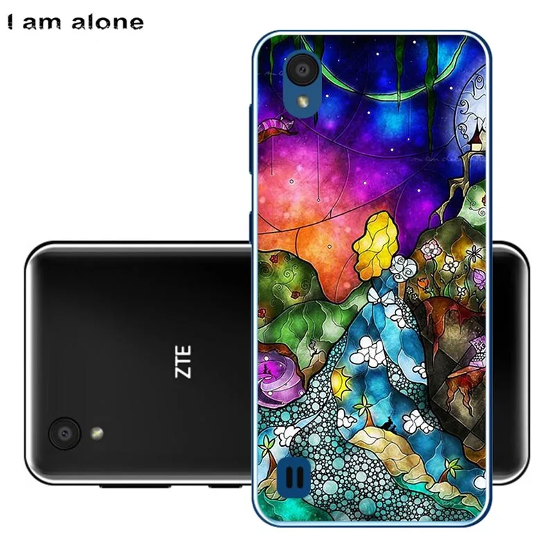 TPU C51 Чехлы для телефонов I am alone для zte Blade A5 5,45 дюймов Мягкий ТПУ модный мобильный для zte A5 сумки задняя крышка - Цвет: TPU C51