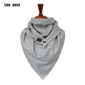 Дизайнерские женские и мужские однотонные шали Leo anvi унисекс весна-осень Простые Модные пончо шарфы с металлической защелкой bufanda mujer