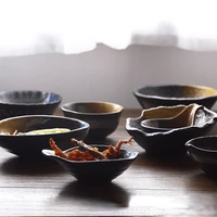 japanese ceramic sauce dish creative fish sahpe snack bowl household dessert bowls restaurant kitchen tableware 1pc
