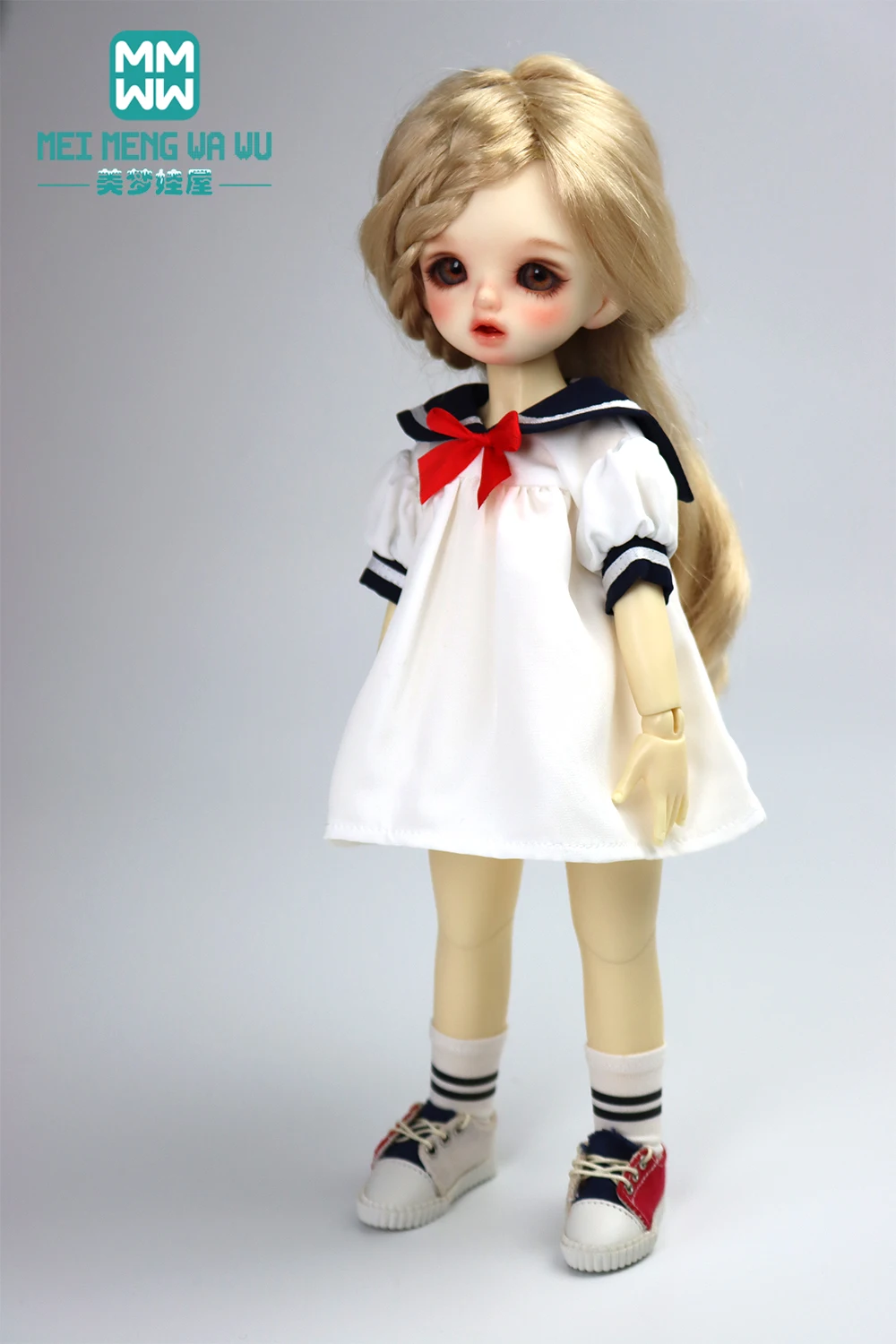 27 см-30 см 1/6 BJD YOSD кукла одежда игрушки тело модная школьная форма с бантом юбка |
