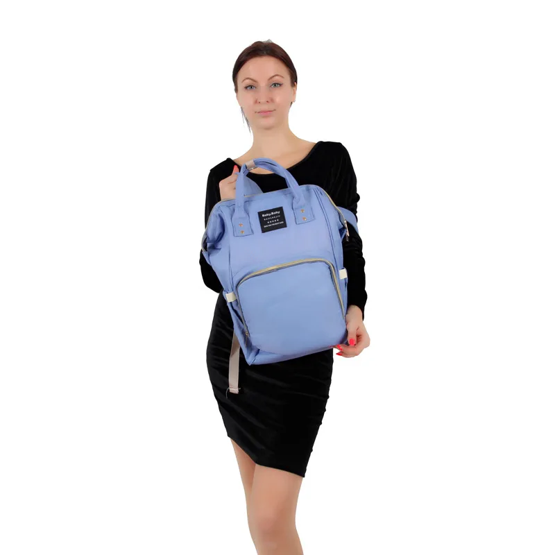 Многофункциональная сумка для подгузников Aiaper большого объема через плечо мамы