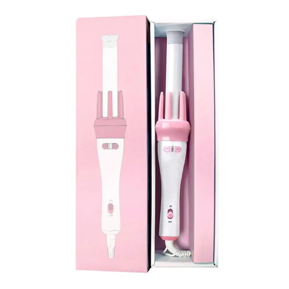 

Automatic Hair Curler Spin Curling Wand Portable Rotating Hair Styler Tool Ceramic Negative Ionic Professional Hair Curling Iron