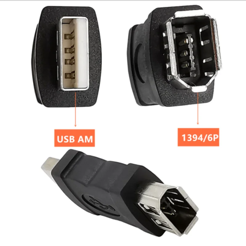 Новинка адаптер Firewire IEEE 1394 6-контактный разъем Мама-USB переходник типа А папа