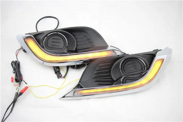 

Super Brightness Car Accessories ABS Cover LED Daytime Running Light DRL Lamp for C/hevrolet A/veo 2014-2015