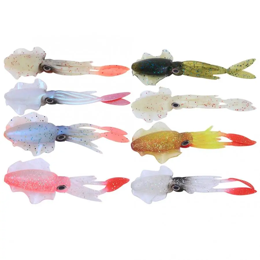 1 шт. 20 г 15 см Мягкая приманка для рыбалки имитация светящейся/УФ приманки