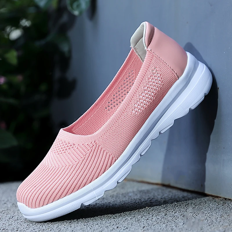 

2020 New Summer Breathable Women's Flat Shoes Woman Casual Flats Women Sneakers Mocassin Femme Espadrilles Hollow Out Feminino